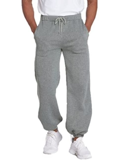 Men's Tapered Joggers Athletic Workout Sweatpants Fitness Track Pants with 3 Pockets S-XXL