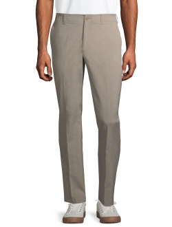 Mens Active Flex Flat-Front Golf Pants