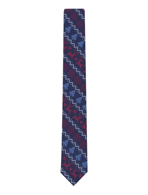 Bar III Men's Skinny Holiday Tie, Created for Macy's