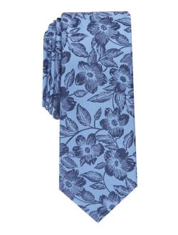 Men's Nelson Skinny Floral Tie, Created for Macy's