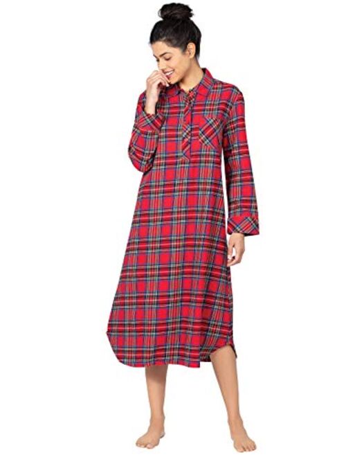 PajamaGram Nightgowns for Women Cotton - Women Nightgown