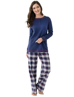 Women Pajamas Set Plaid - Classic Womens Pajamas Sets