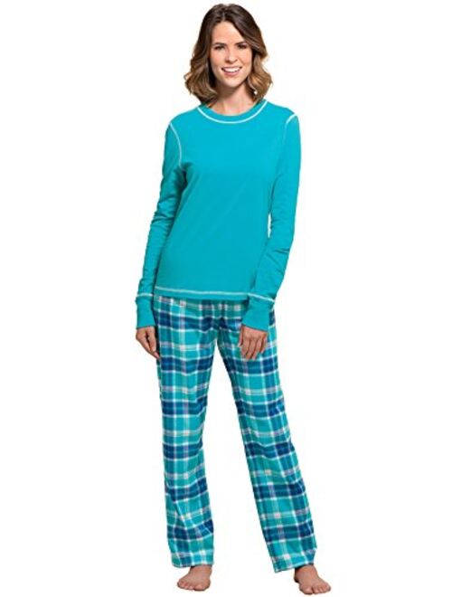 PajamaGram Women Pajamas Set Plaid - Classic Womens Pajamas Sets