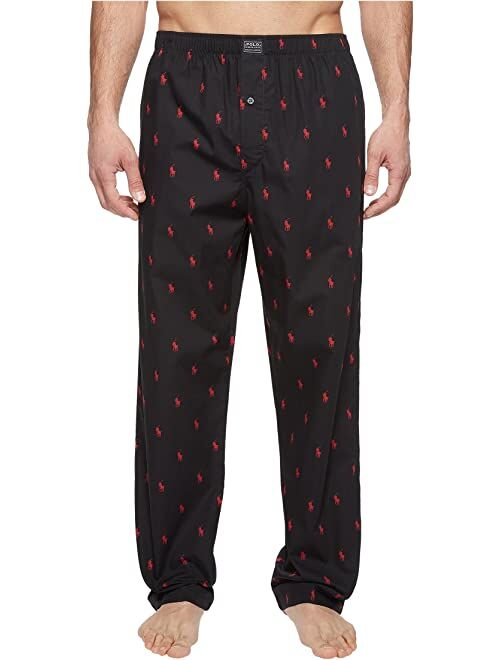 Polo Ralph Lauren Men's Polo Player Cotton Printed Pajama Pants