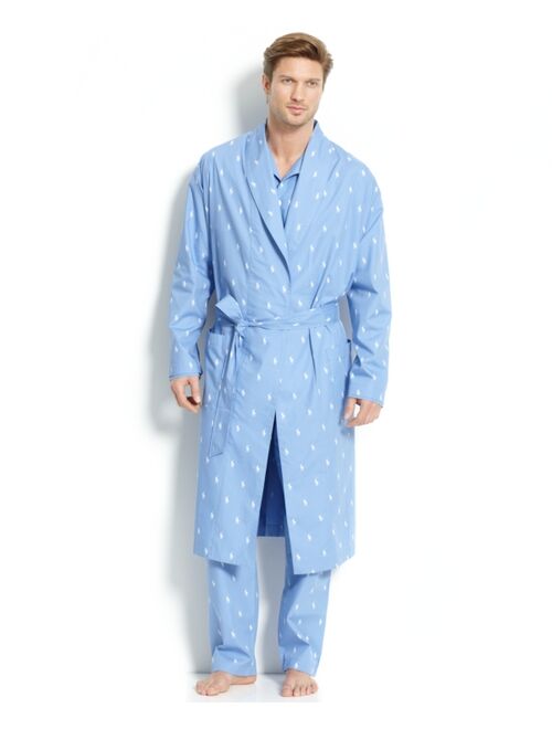 Polo Ralph Lauren Men's All Over Polo Player Robe