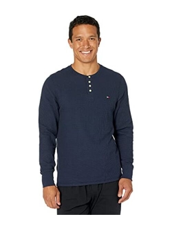 Waffle Lounge Long Sleeve Henley