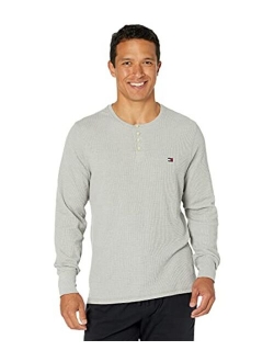 Waffle Lounge Long Sleeve Henley