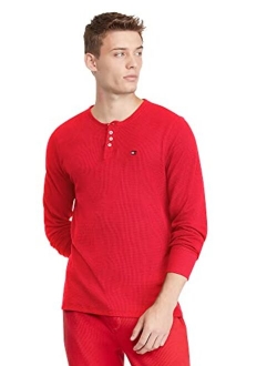 Waffle Lounge Long Sleeve Henley