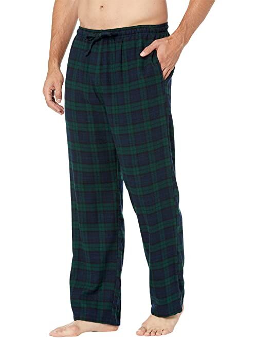 L.L.Bean Scotch Plaid Flannel Sleep Pants Regular