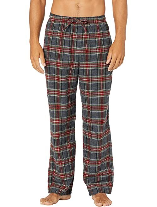 L.L.Bean Scotch Plaid Flannel Sleep Pants Regular