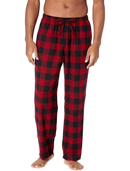 L.L.Bean Scotch Plaid Flannel Sleep Pants Regular