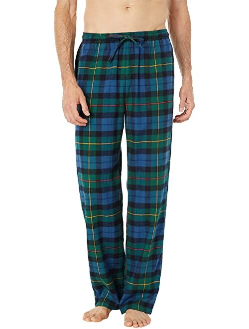 L.L.Bean Scotch Plaid Flannel Sleep Pants Regular