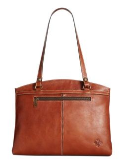 Poppy Smooth Leather Shoulder Bag