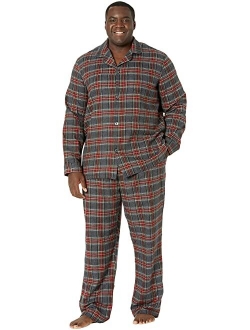 Scotch Plaid Flannel Pajamas Tall