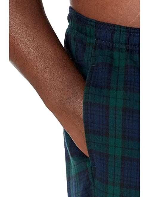 L.L.Bean Scotch Plaid Flannel Sleep Pants Tall