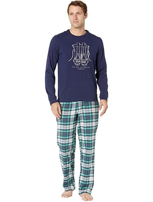 L.L.Bean Camp Pajamas Set Regular