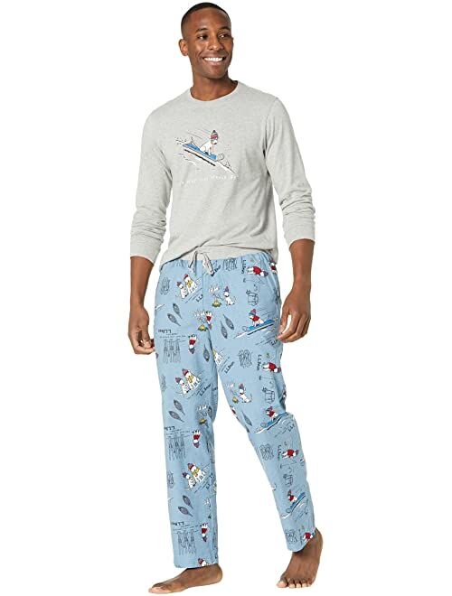 L.L.Bean Camp Pajamas Set Regular