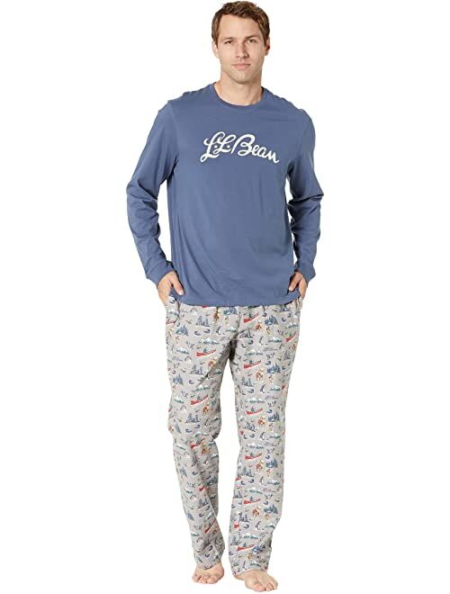 L.L.Bean Camp Pajamas Set Regular