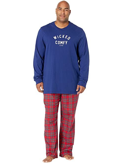 L.L.Bean Camp Pajamas Set Tall