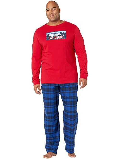 L.L.Bean Camp Pajamas Set Tall