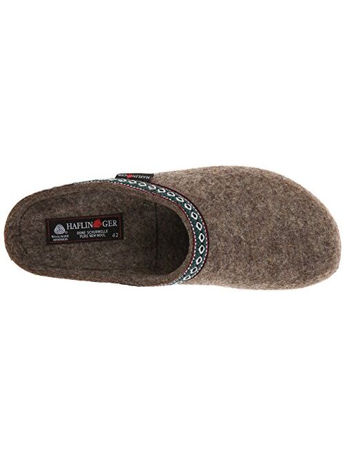 HAFLINGER Men's Gz Classic Grizzly Slippers