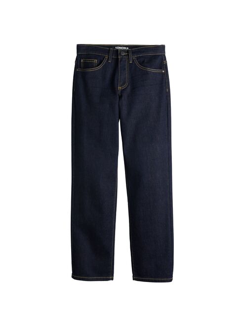 Boys 7-20 Sonoma Goods For Life® Flexwear Straight Jeans in Regular, Slim & Husky