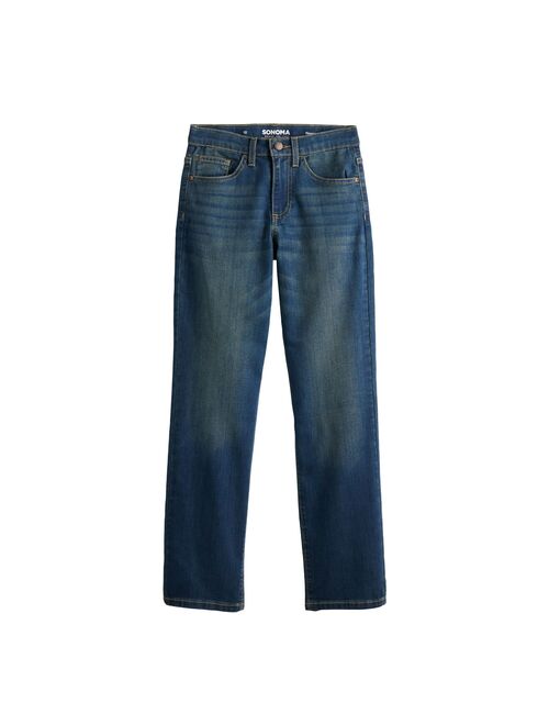 Boys 7-20 Sonoma Goods For Life® Flexwear Loose Straight Jeans