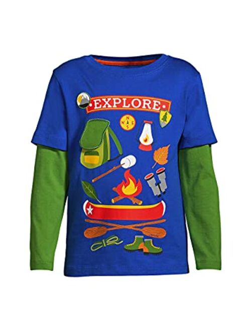 Lands' End Boys Graphic T Shirt