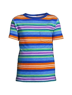 Boys Solid Slub T Shirt