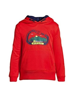 Boys Graphic Tricot Pullover Hoodie Sweatshirt