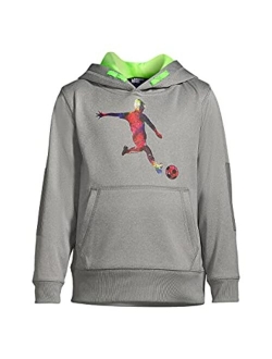 Boys Graphic Tricot Pullover Hoodie Sweatshirt