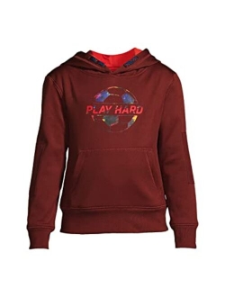 Boys Graphic Tricot Pullover Hoodie Sweatshirt