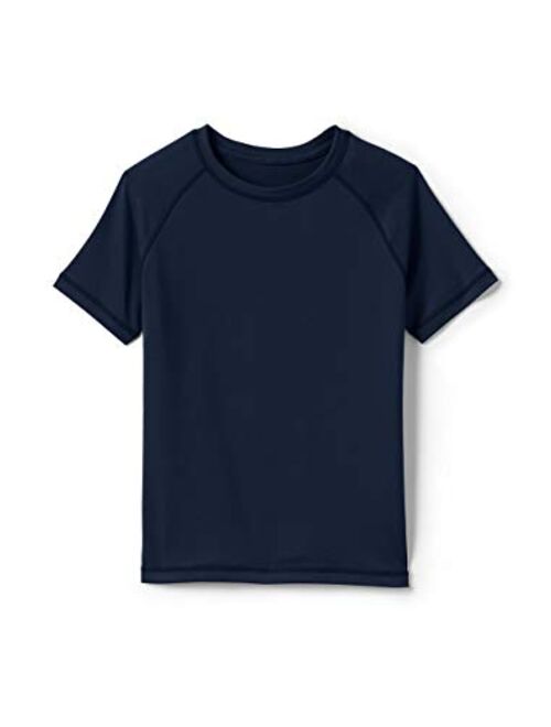 Lands' End School Uniform Boys Short Sleeve Active Gym T-Shirt