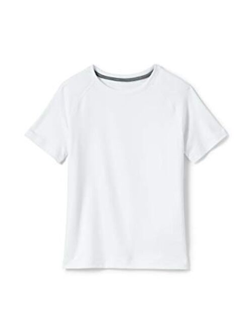 Lands' End School Uniform Boys Short Sleeve Active Gym T-Shirt