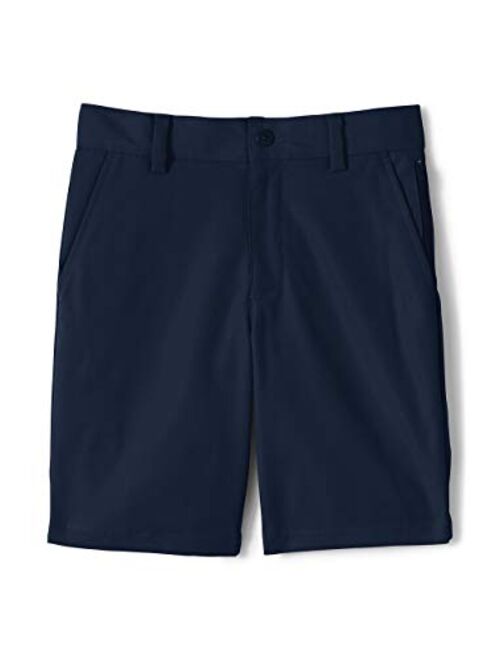 Lands' End School Uniform Boys Active Chino Shorts