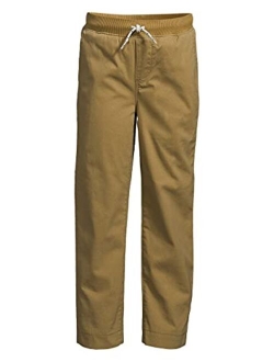 Boys Iron Knee Stretch Lined Rib Waist Pants