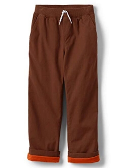 Boys Iron Knee Stretch Lined Rib Waist Pants