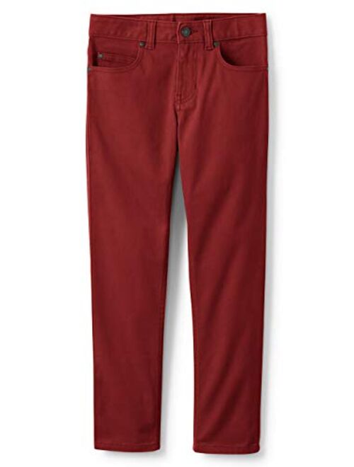 Buy Lands' End Boys Iron Knee Stretch 5 Pocket Pants online | Topofstyle