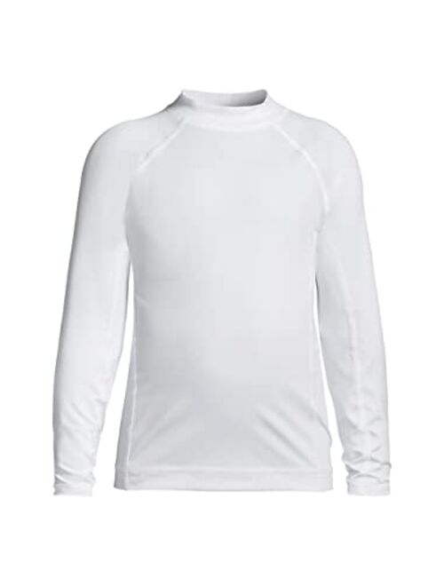 Lands' End Boys Long Sleeve UPF 50 Sun Protection Rash Guard