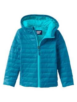 Kids Husky Lands' End ThermoPlume Packable Hooded Jacket