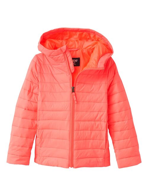 Kids Husky Lands' End ThermoPlume Packable Hooded Jacket