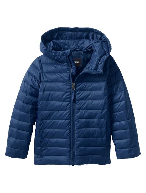 Kids Husky Lands' End ThermoPlume Packable Hooded Jacket