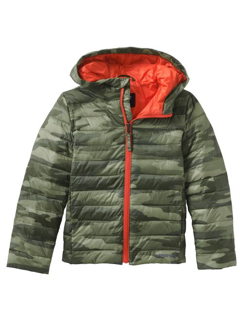 Kids Husky Lands' End ThermoPlume Packable Hooded Jacket