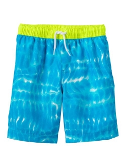 Boys 2-20 Lands' End Printed Swim Trunks