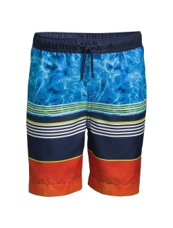 Boys 2-20 Lands' End Printed Swim Trunks