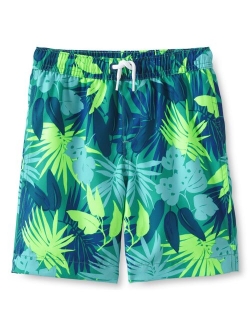 Boys 2-20 Lands' End Printed Swim Trunks