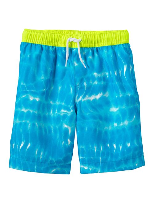 Boys 2-20 Lands' End Printed Swim Trunks