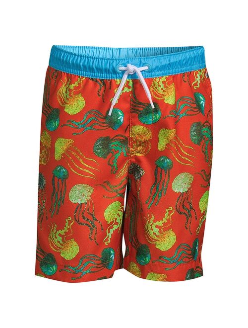 Boys 2-20 Lands' End Printed Swim Trunks