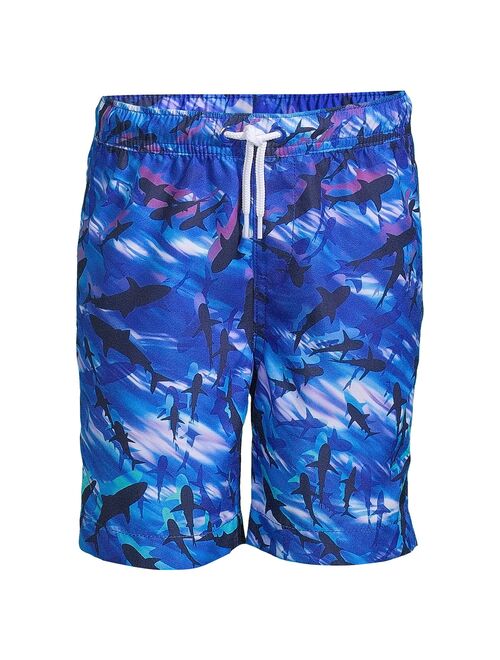 Boys 2-20 Lands' End Printed Swim Trunks