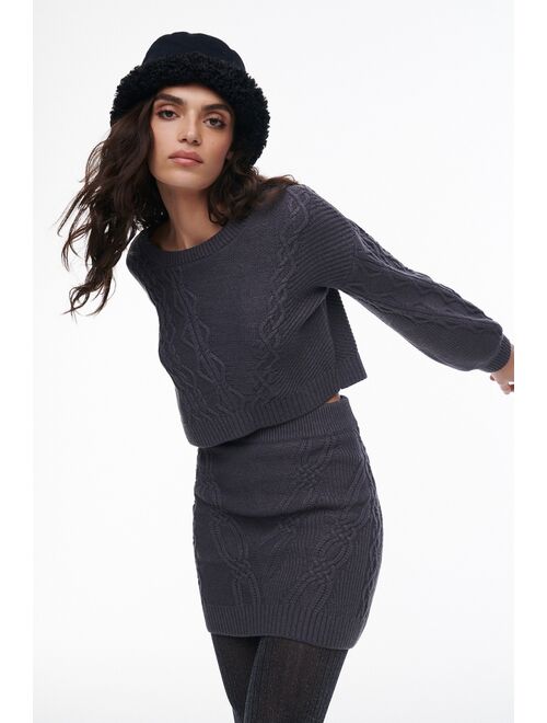 Buy Maeve CableKnit Sweater Skirt Set online Topofstyle